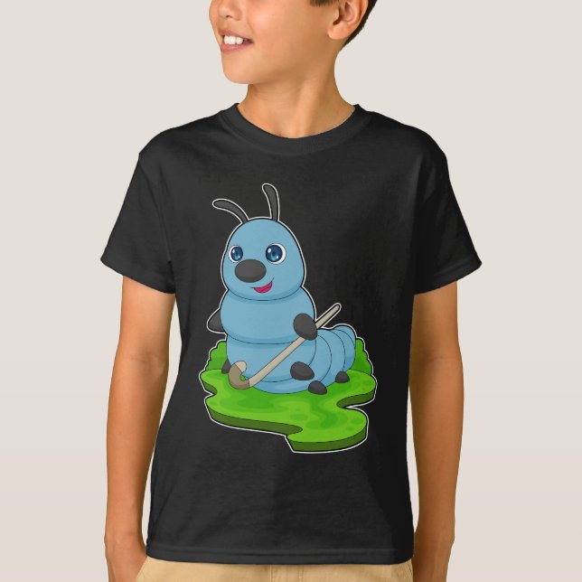 T-shirt Bâton de hockey Caterpillar (Devant)