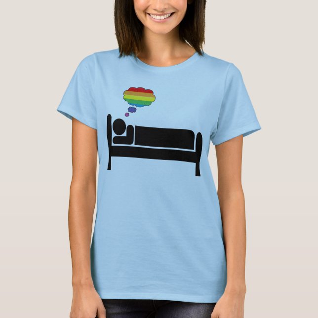 T-shirt bâton de sommeil. (Devant)