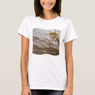 T-shirt Bâton d'or d'automne contre cool gris lac Arrowhea