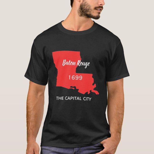 T-shirt Baton Rouge  (Devant)