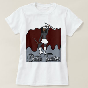 T-shirt Baton Twirler / Bourgogne