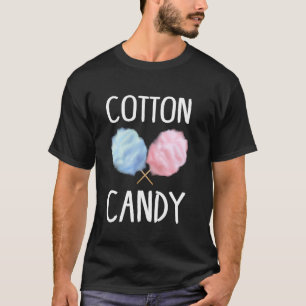 T-shirt Bâtons de Cotton Candy Cônes Fil de Soie Dents Bon