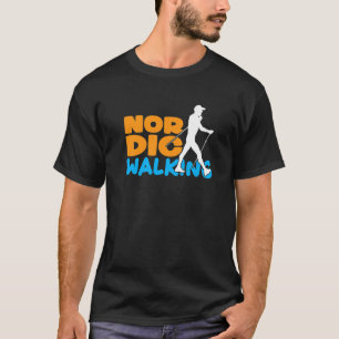 T-shirt Bâtons de Nordic Walking I Sport Randonnée