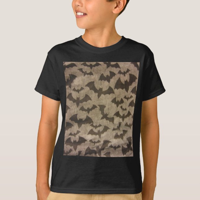 T-shirt Bats noirs (Devant)