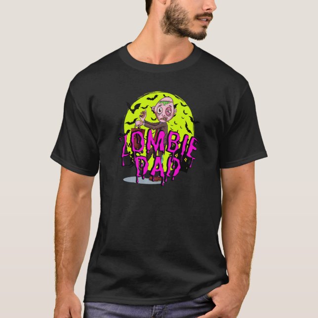 T-shirt Bats Zombie Papa (Devant)