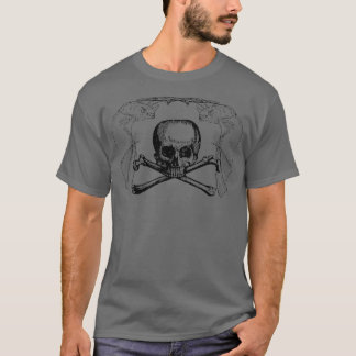 T-shirt batSkullBones