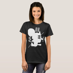 T-shirt Batsouris3 Blanc - Awahab Official Artist Merch