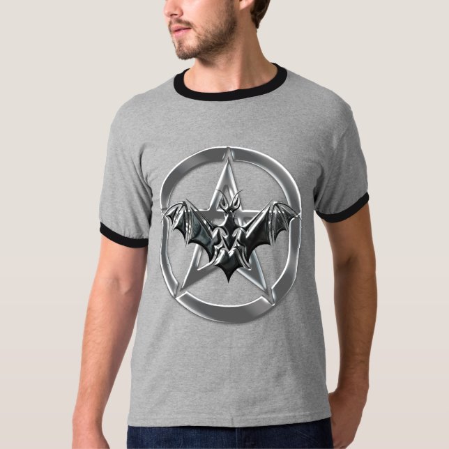 T-shirt Batte de pentagramme (Devant)