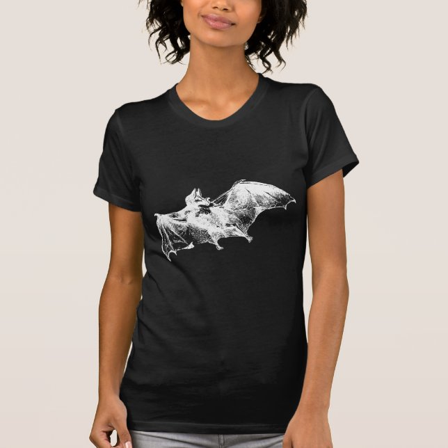 T-SHIRT BATTE DE VAMPIRE GOTHIQUE (Devant)