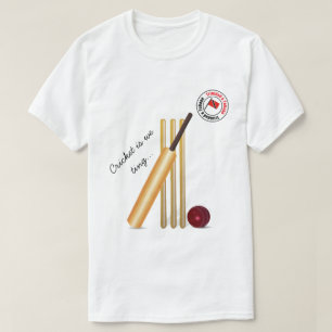T-shirt Batte et cricket du Trinidad-et-Tobago de boule