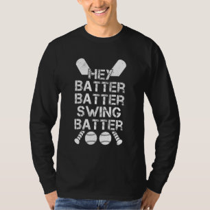 T-shirt Batter Batter Swing Batter Batter Bat Et Ball Spor