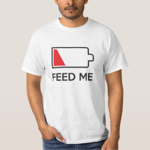 T-shirt Batterie basse consommation Feed Me