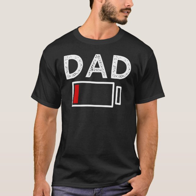 T-shirt batterie basse papa (Devant)