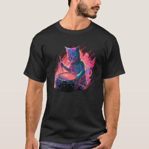 T-shirt Batterie Batterie Chat 2
