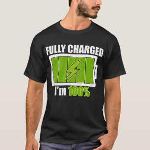 T-SHIRT BATTERIE_CHARGÉE