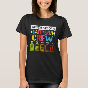 T-shirt Batterie de l'équipage de la cafétéria - Cafétéria