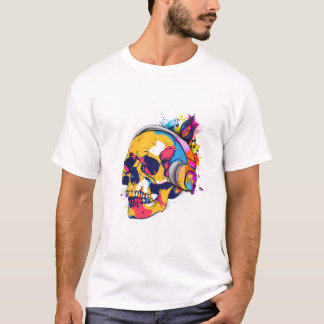 T-shirt Batterie dynamique du crâne