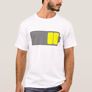 T-shirt Batterie papa jaune