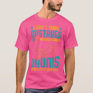 T-shirt Batterie tambour