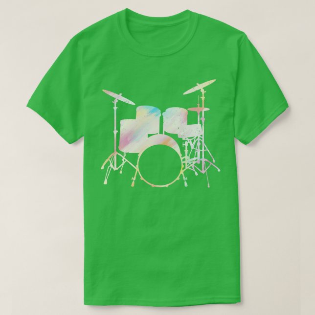 T-shirt Batterie tambour Batterie de musicien habit 7 (Design devant)