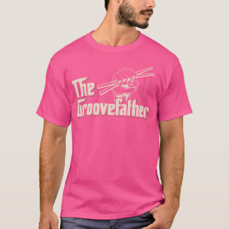 T-shirt Batterie Vintage Groovefather - Dru Band