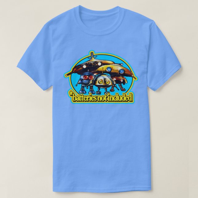 T-shirt Batteries non incluses Robots (Design devant)