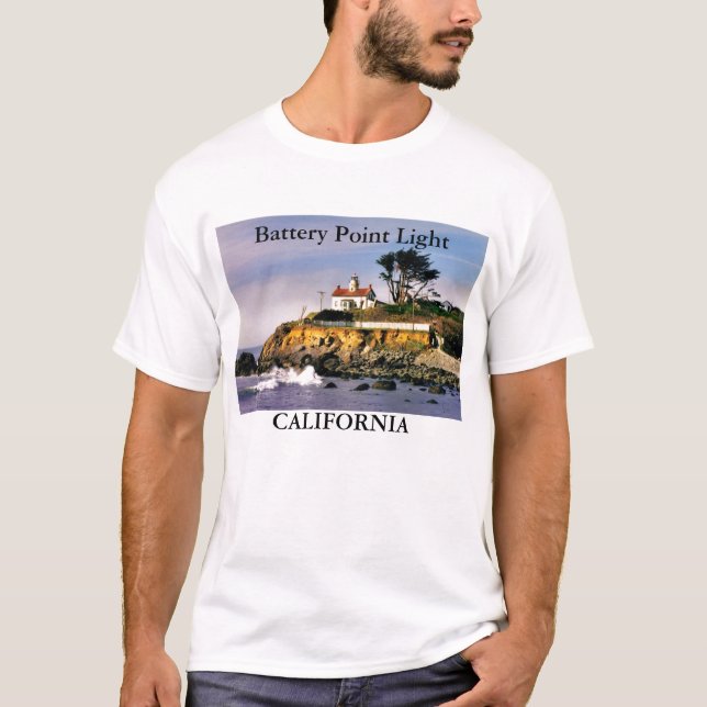 T-shirt Battery Point Light, Chemise California (Devant)