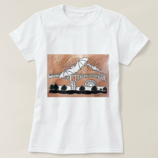 T-shirt Battes d'avenue du congrès (Design devant)