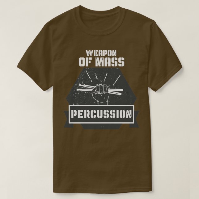 T-shirt Batteur à percussion (Design devant)