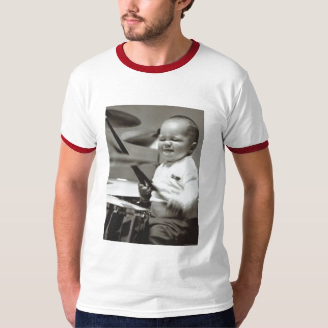 T-shirt batteur baby2 (Devant)