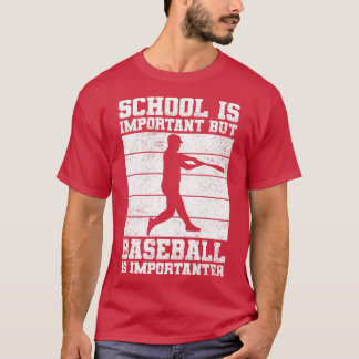 T-shirt Batteur de baseball 1