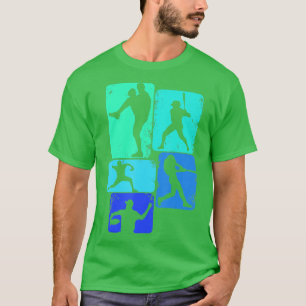 T-shirt Batteur de baseball Enfants garçons Jeunes Hommes
