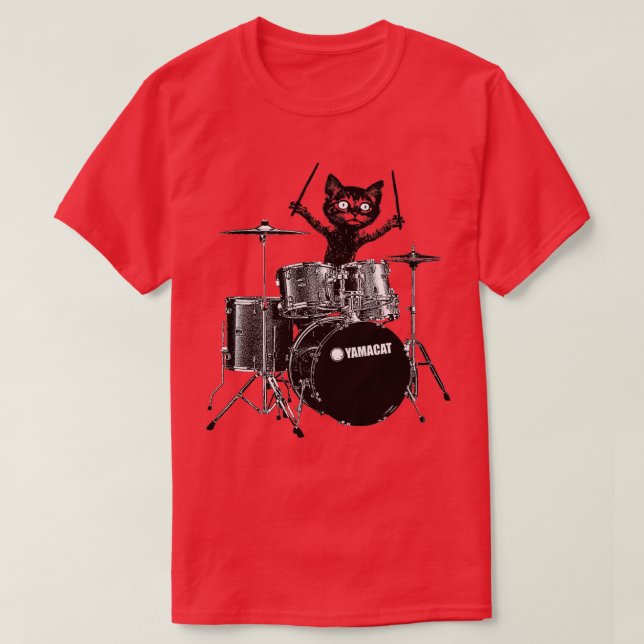 T-shirt Batteur de chat (Design devant)