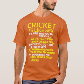 T-shirt Batteur de cricket