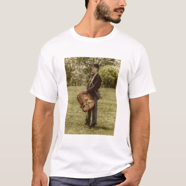 T-shirt Batteur de guerre civile (Devant)