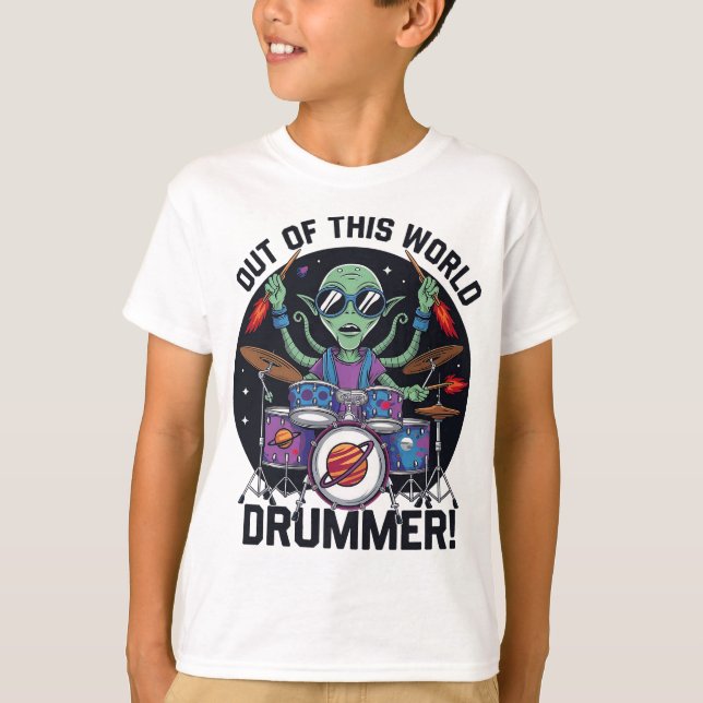 T-SHIRT BATTEUR HORS DU MONDE (Devant)