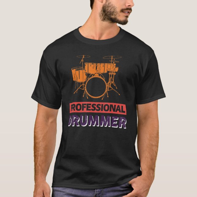 T-shirt Batteur professionnel (Devant)