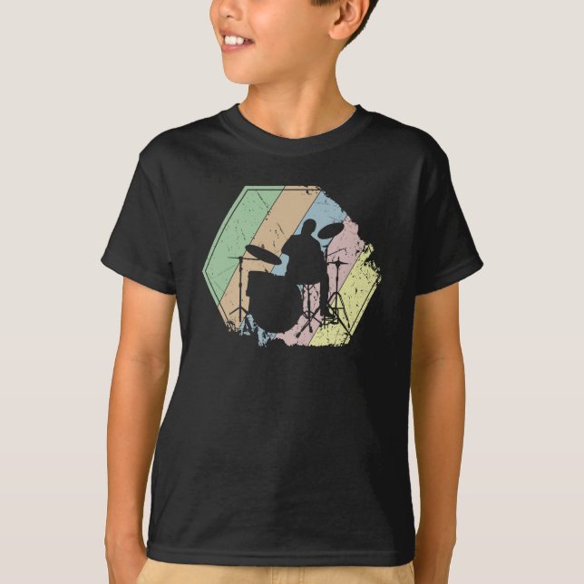 T-shirt Batteur Rétro (Devant)