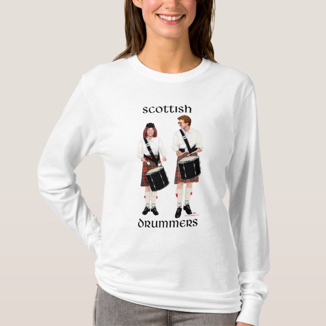 T-shirt Batteurs écossais (Devant)
