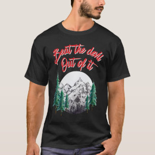 T-shirt Battez Le Diable De Il Hippie Artiste Peintre T