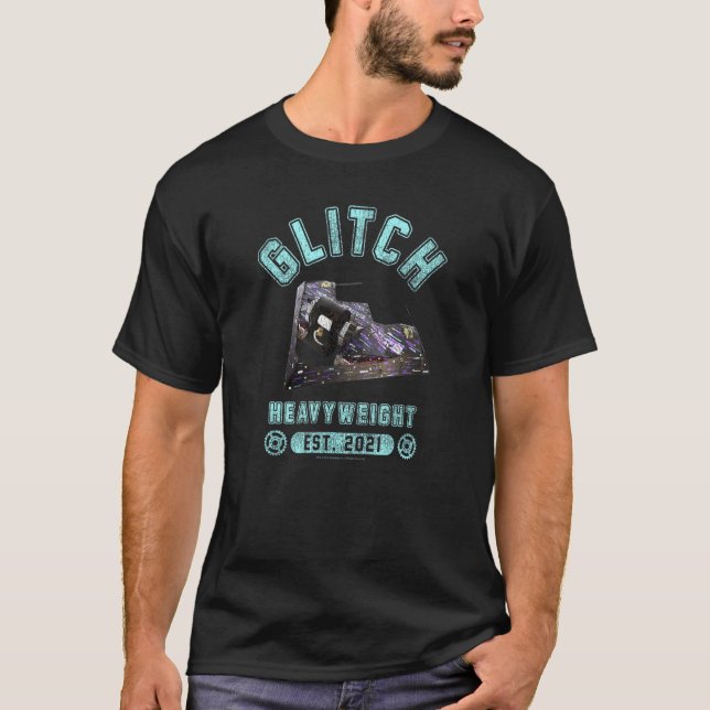 T-shirt Battlebots Glitch Heavyweight Collegiate 2021 Post (Devant)
