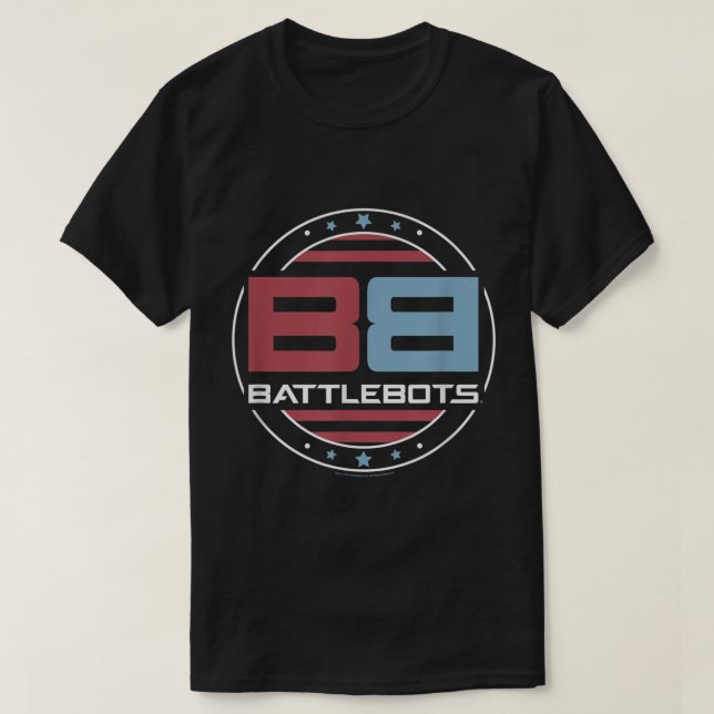 T-shirt BattleBots Logo du cercle patriotique américain du (Design devant)