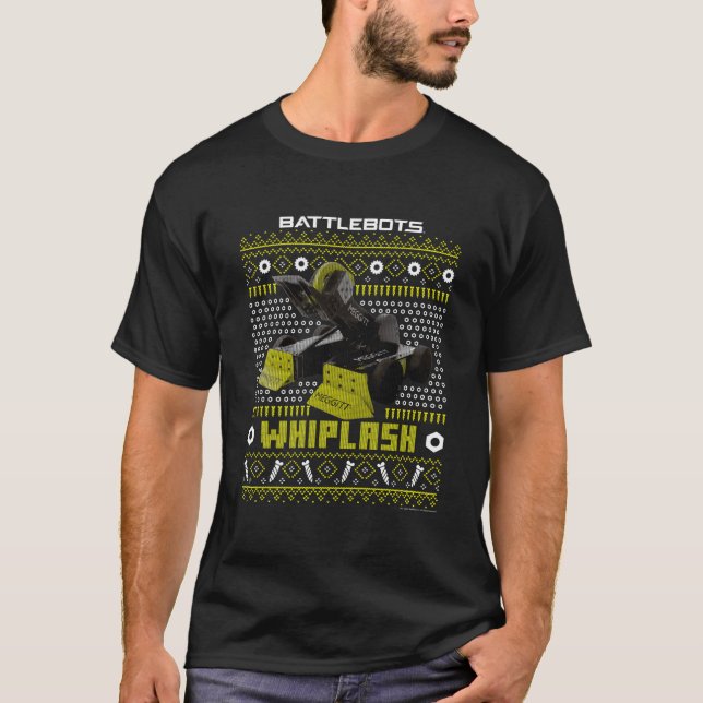 T-shirt Battlebots Robot Whiplash laid (Devant)