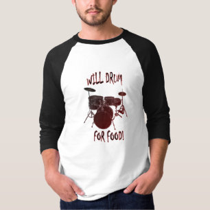 T-shirt Battra du tambour pour la nourriture !