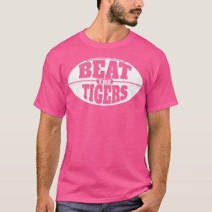 T-shirt Battre les Tigres Vintage Grunge Gameday