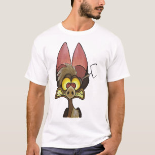 T-shirt Batty Koda de FernGully aquarelle et acrylique