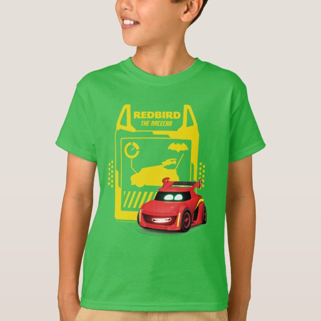 T-shirt Batwheel™ Redbird - Le Racecar (Devant)