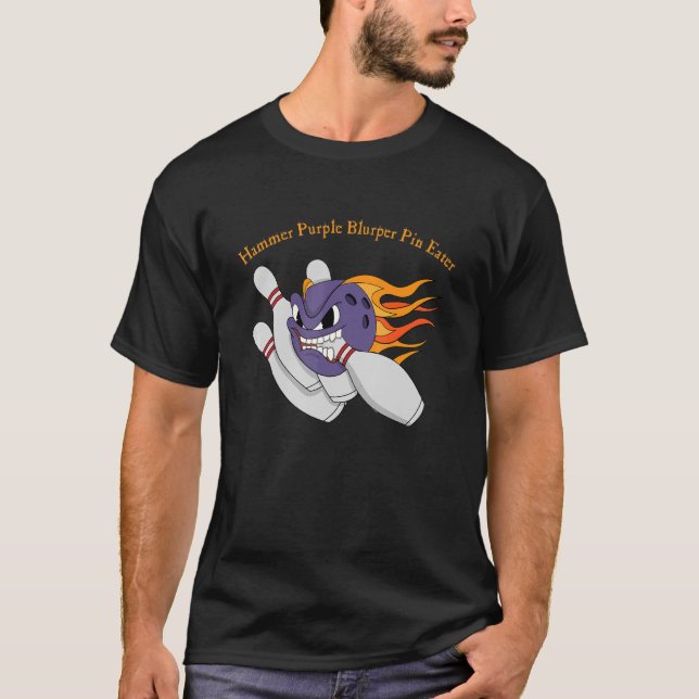 T-shirt Baudrier violet marteau à épingle de ravitaillemen (Devant)