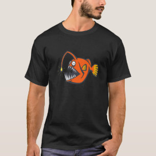 T-shirt Baudroie Créatures de haute mer Monstre marin Angl