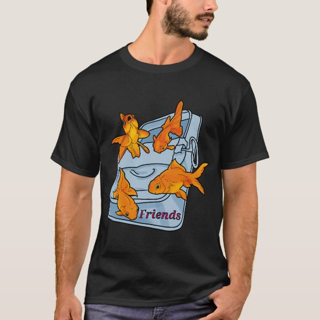 T-shirt Baudroie mignonne nageante (Devant)
